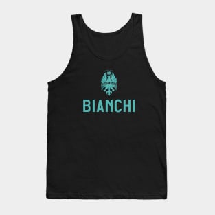 Bianchi Bike Potrait Logo Tank Top